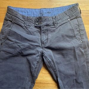 Horny Toad Women’s Low-rise Brown Straight-legged Pants